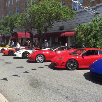 cars parked along Church St